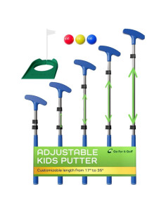 Putter Ajustable Go For It Golf NewBlue para Niños