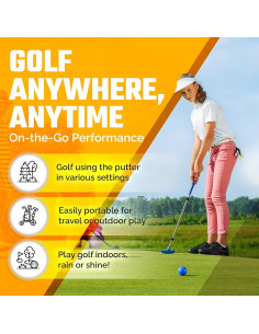 Putter Ajustable Go For It Golf NewBlue para Niños 2