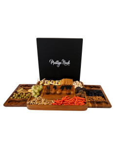 Tabla de Charcutería Prestige Nook de Madera Acacia 37.8x33.7cm