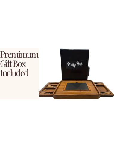 Tabla de Charcutería Prestige Nook de Madera Acacia 37.8x33.7cm