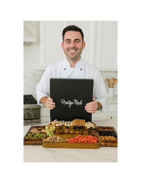 Tabla de Charcutería Prestige Nook de Madera Acacia 37.8x33.7cm