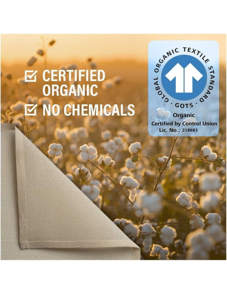 Paños de Queso de Algodón Orgánico Comfort 50.8x50.8cm - 4 Piezas