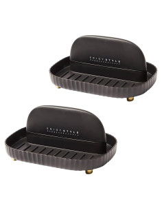 Soporte para Utensilios de Cocina Suugly 2PCS Negro