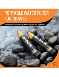 Filtro de Agua Personal SEMMERFELD 2 Pack Portátil 2
