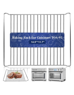 Rejilla de Alambre para Freidora de Aire Cuisinart TOA-95 36.83x29.72cm