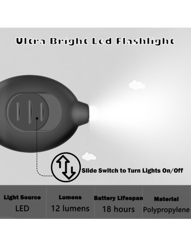Juego de bolígrafos para enfermeras Daemson con linterna LED