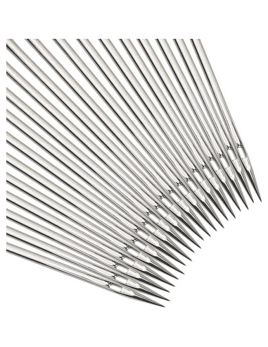 50 Agujas de Máquina de Coser Brother 75/11 para Bordado