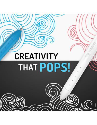 Bolígrafos de Gel Paper Mate InkJoy 6 Colores Punta Media 0.7mm