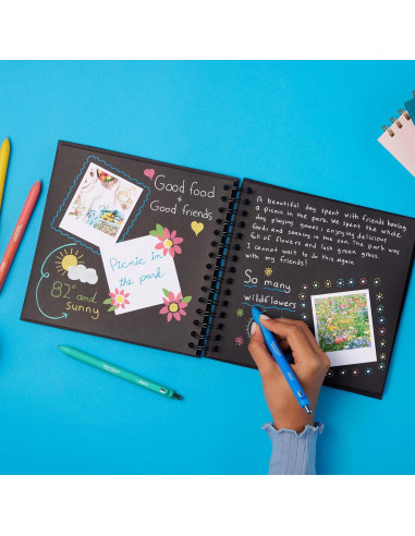 Bolígrafos de Gel Paper Mate InkJoy 6 Colores Punta Media 0.7mm