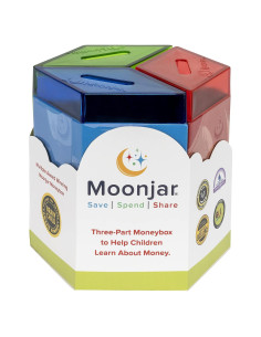 Alcancía Moonjar 3 en 1 para Niños 3+ Años