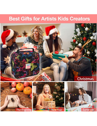 Set de Lápices de Colores H & B 120 Colores con Borrador y Sacapuntas