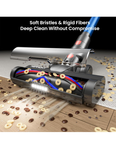 Aspiradora Inalámbrica Kermoky Robust 5 550W 45KPA 70min