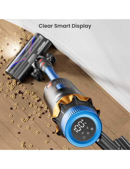 Aspiradora Inalámbrica Kermoky Robust 5 550W 45KPA 70min