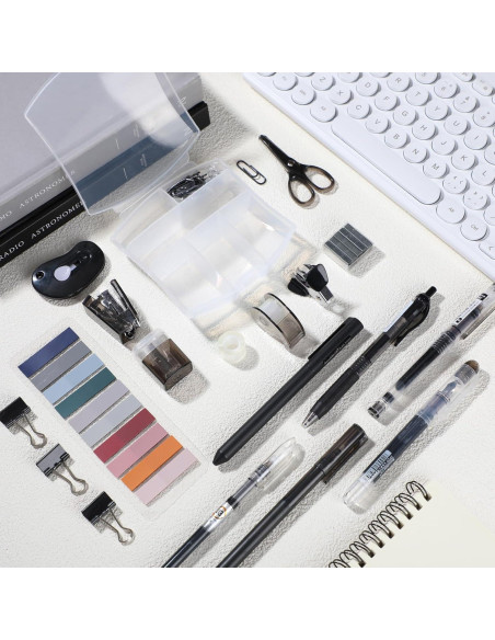 Kit de Suministros de Oficina Colarr - Grapadora, Tijeras y Más