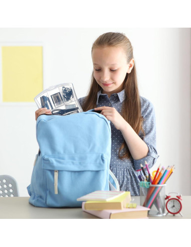 Kit de Suministros de Oficina Colarr - Grapadora, Tijeras y Más