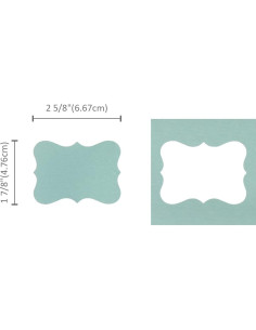 Troquel de Acción Bira Craft Soporte Ornado 3" para Manualidades 2