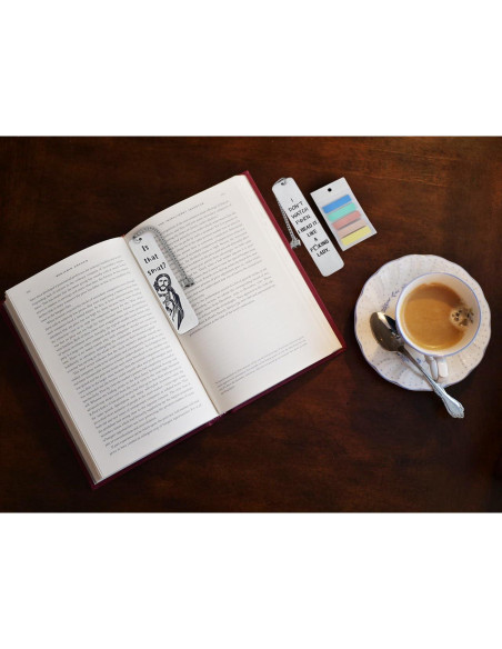 Marcadores de Libros Divertidos Genéricos de Acero Inoxidable