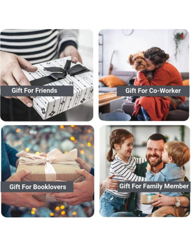 Marcadores de Libros Divertidos Genéricos de Acero Inoxidable