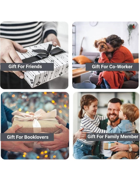 Marcadores de Libros Divertidos Genéricos de Acero Inoxidable