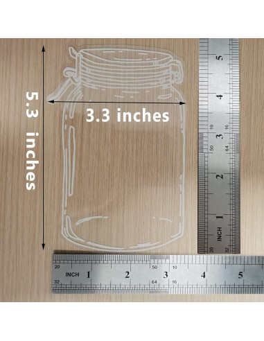 Marcador de Página Grande DEARPIH 40PC Flor Transparente