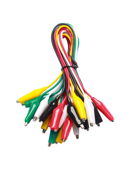 Juego de Cables de Prueba WGGE WG-026 10 Piezas 5 Colores
