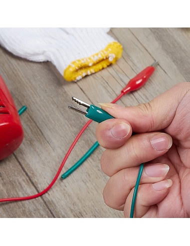 Juego de Cables de Prueba WGGE WG-026 10 Piezas 5 Colores