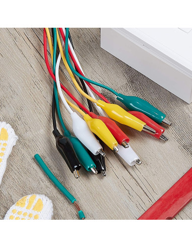 Juego de Cables de Prueba WGGE WG-026 10 Piezas 5 Colores