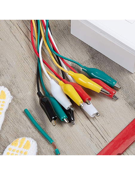 Juego de Cables de Prueba WGGE WG-026 10 Piezas 5 Colores