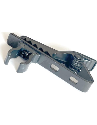 Kit 6pcs Clips de Micrófono Lavalier Metal + Fundas Espuma