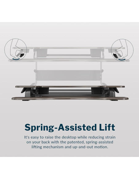 Convertidor de Escritorio de Pie Vari Pro Plus 36 Espresso