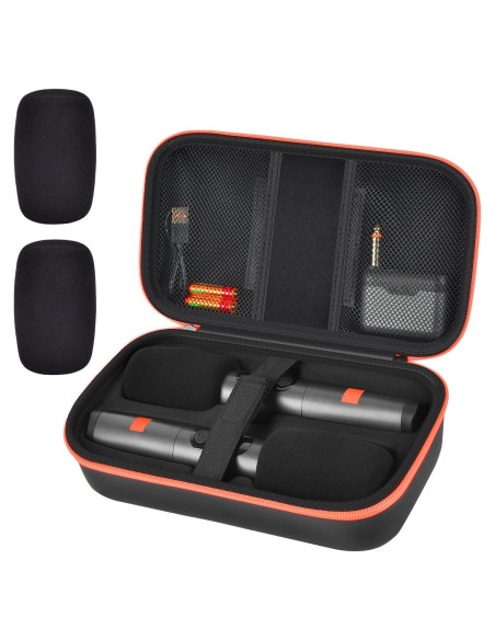 Estuche Inalámbrico para Micrófonos JBL PartyBox - Negro