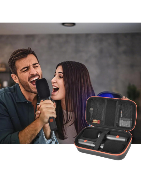 Estuche Inalámbrico para Micrófonos JBL PartyBox - Negro