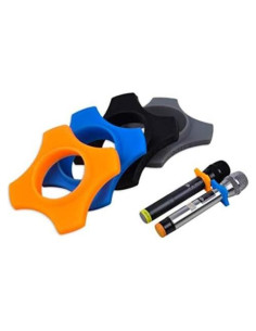 4 Anillos Antideslizantes de Goma para Micrófono - Protección