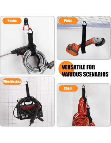 Organizador de Cables de Extensión Ozozo - 4 Paquete 50.8 cm