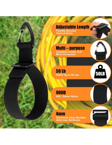 Organizador de Cables de Extensión Ozozo - 4 Paquete 50.8 cm