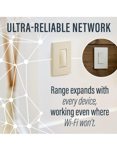 Interruptor inteligente Legrand WNP10 blanco, compatible con Alexa