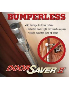 Salvador de Puerta NUK3Y Hinge Pin Stop Níquel Satinado 2