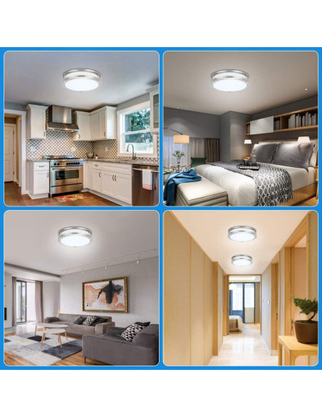 Luz de Techo LED Drosbey 36W 5000K Regulable 4000 Lúmenes Luz de Techo LED Drosbey 36W 5000K Regulable 4000 Lúmenes
