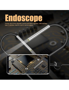 Cámara Endoscópica Pilipane 5.5mm IP67 480P para Android 2