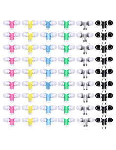 Auriculares a Granel Konohan 60 Piezas Coloridos para Niños