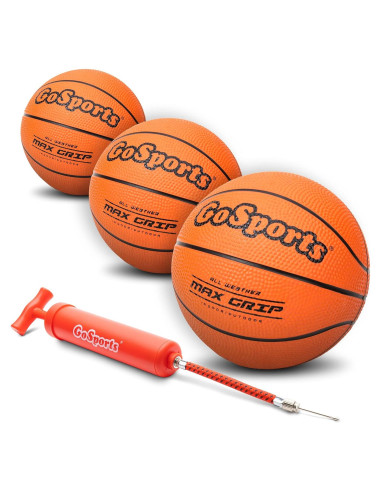 Balones de Baloncesto Mini GoSports 17.78 cm Paquete de 3