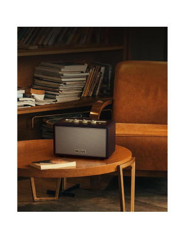 Altavoz Bluetooth Retro MLOVE A200 45W con USB y Aux