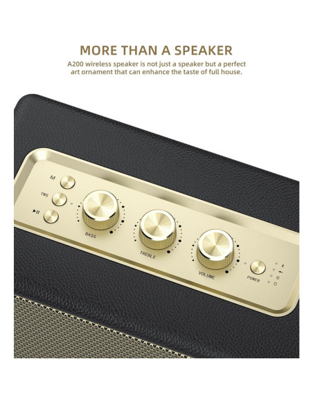 Altavoz Bluetooth Retro MLOVE A200 45W con USB y Aux Altavoz Bluetooth Retro MLOVE A200 45W con USB y Aux