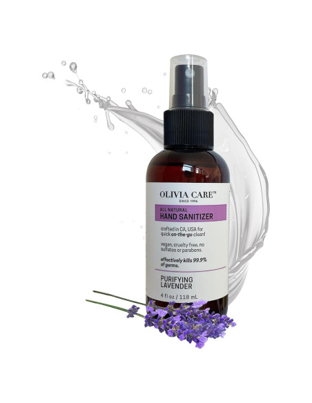 Desinfectante de Manos Olivia Care 118 ML con Aceites Esenciales