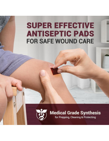 Toallitas Antiséticas Med Pride 10% Povidona Yodada 100 Unidades