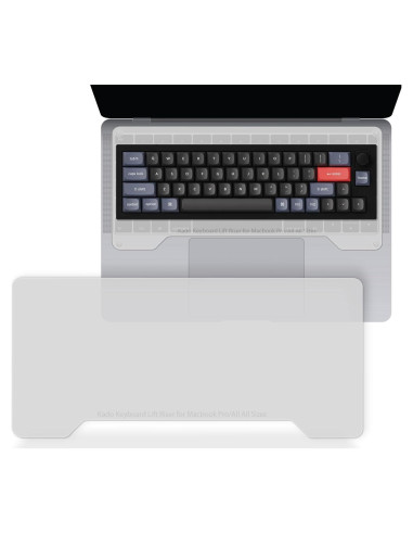 Elevador de Teclado Kado Acrílico Esmerilado 3mm para MacBook