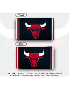 Bandera Chicago Bulls Desert Cactus 91x152 cm Poliester 2