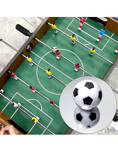 Tenalleys 8 Pelotas de Futbolín 36mm Accesorios Juego