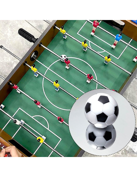 Tenalleys 8 Pelotas de Futbolín 36mm Accesorios Juego