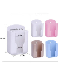 Soportes de Control Remoto Autoadhesivos RUN - Paquete de 2 2